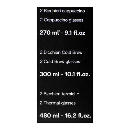 Delonghi Hot & Cold Collection Glasses, 6-Pack DLSC326 - Image 2