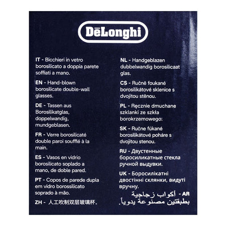 Delonghi Thermal Glasses 2-Pack 400ml - Image 5