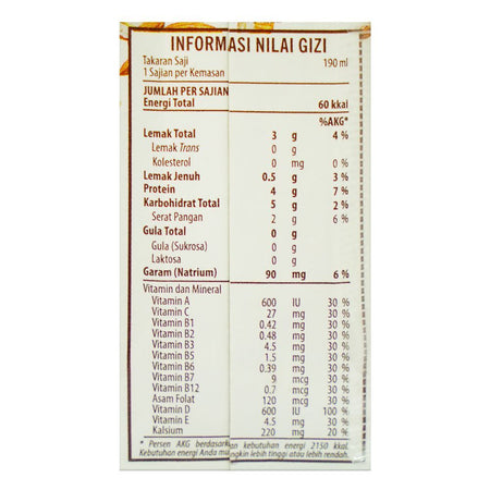 Tropicana Slim Sugar Free Almond Drink Chocolicious Milk, 190ml - Image 3