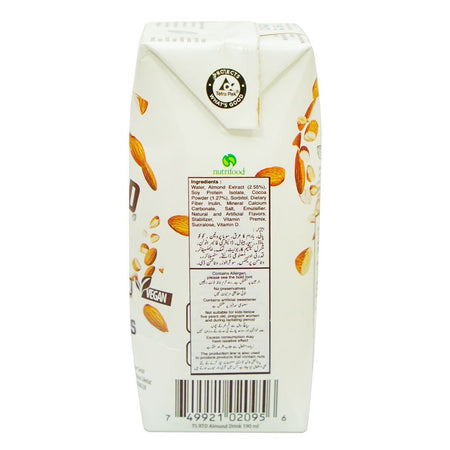 Tropicana Slim Sugar Free Almond Drink Chocolicious Milk, 190ml - Image 4