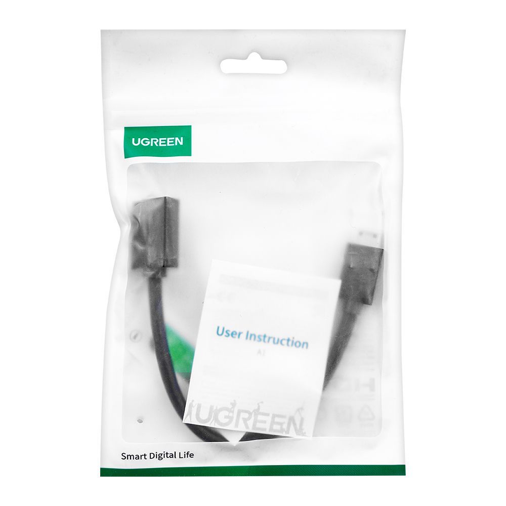 UGreen Mini HDMI Male To HDMI Female Adapter 4K 22Cm, 20137 - Image 2