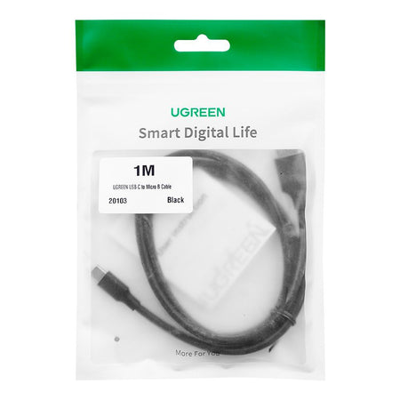 UGreen USB-C To Micro USB-B Cable 1M, 20103 - Image 2