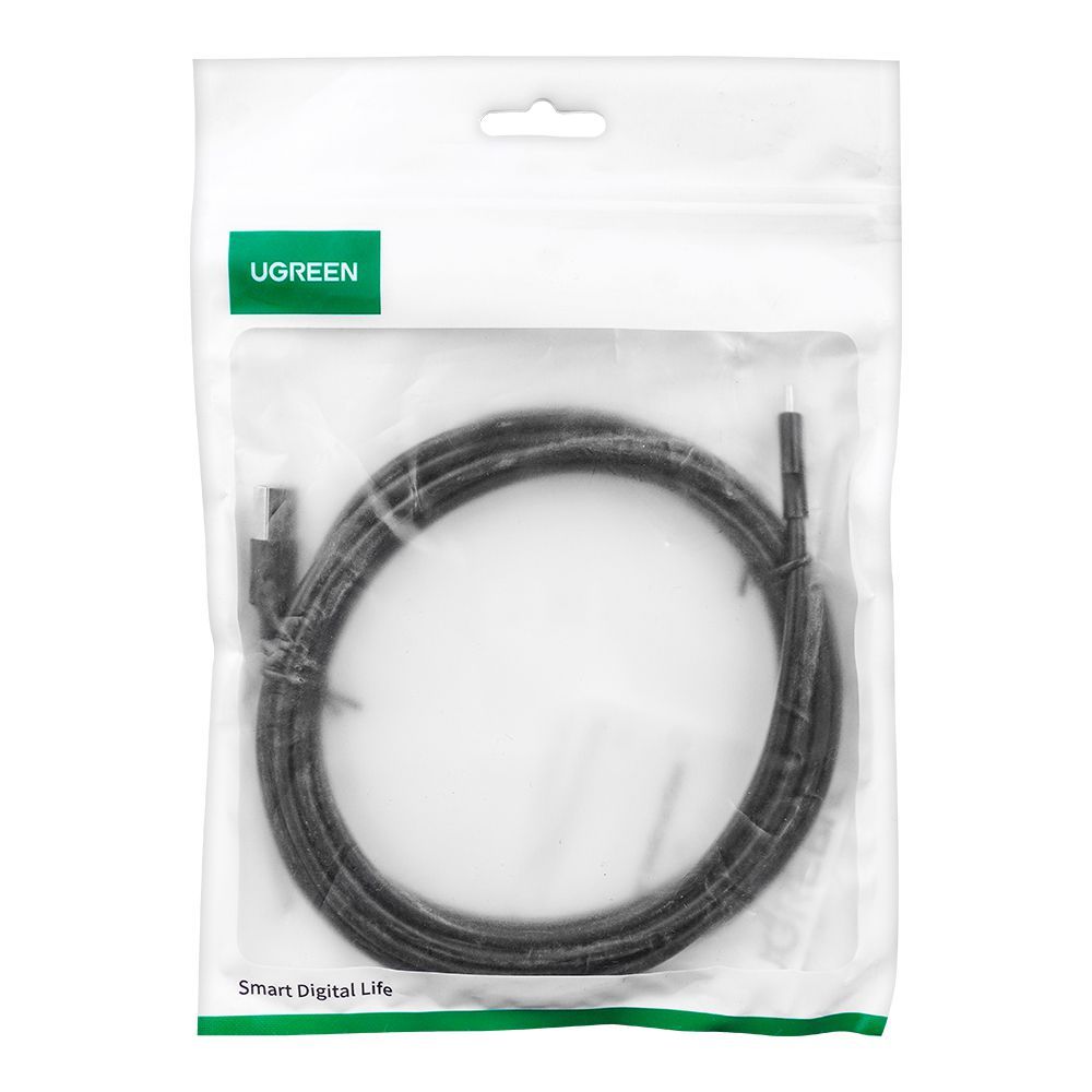 UGreen Type C Fast Charging Cable 3M, Black, 60826 - Image 2