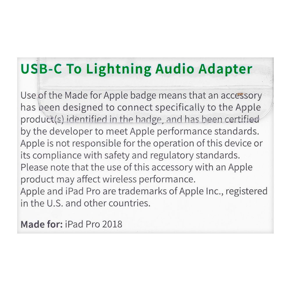 UGreen USB C To Lightning Audio Adapter, 70953 - Image 4