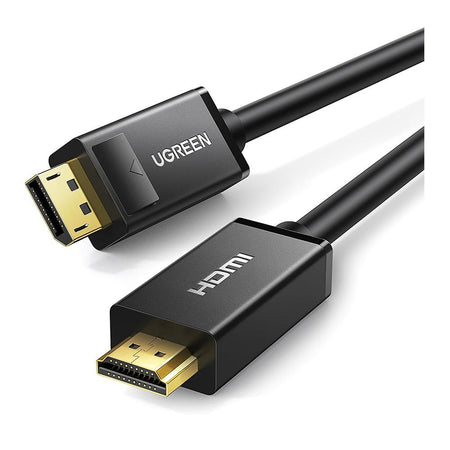 UGreen 4k Display Port to HDMI Cable 1.5M, Black, 10239 - Main Image