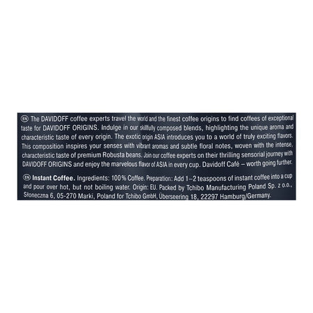 Davidoff Asia Zesty & Exciting Coffee, 100g - Image 3