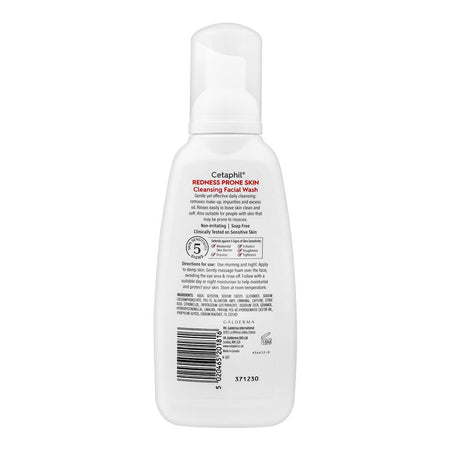 Cetaphil Redness-Prone Skin Cleansing Facial Wash, Face Cleanser For Sensitive Skin, 236ml - Image 2