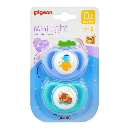 Pigeon Mini Light Pacifier, Small, For 0 Months+, 2-Pack, N79928 - Main Image