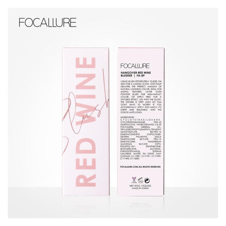 Focallure Hangover Red Wine Blusher B01 FA-89 #EN-FA-89-B01-2 - Image 2
