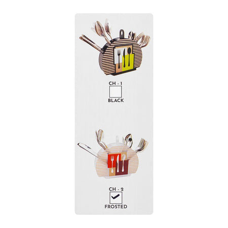 Urban Trends Cutlery Holder, Frosted, CH-2 - Image 3