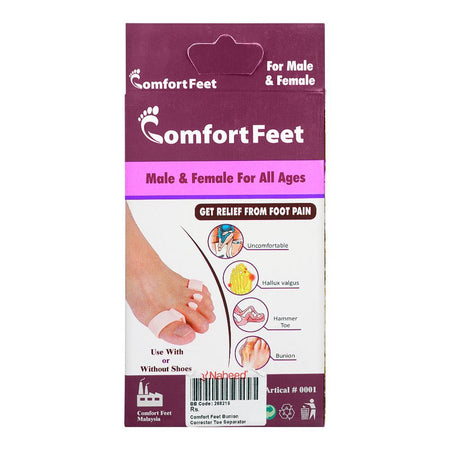 Comfort Feet Bunion Corrector & Toe Separator - Foot Pain Relief - Image 2