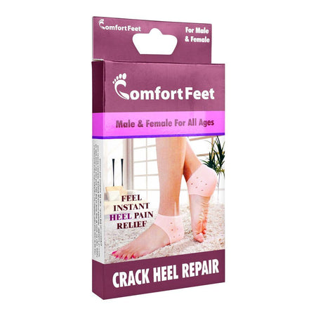 Comfort Feet Crack Heel Repair Pads - Pain Relief For Dry & Cracked Heels - Main Image