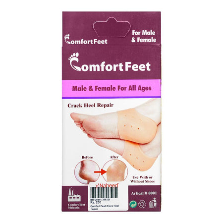 Comfort Feet Crack Heel Repair Pads - Pain Relief For Dry & Cracked Heels - Image 2