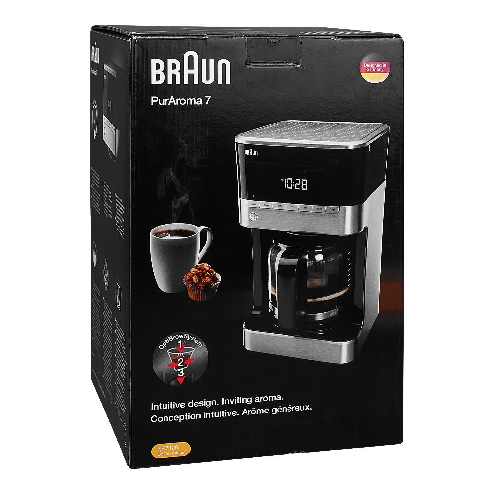 Braun PurAroma 7 Coffee Maker, 12 Cups Capacity, 1000W, KF-7120 - Main Image