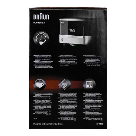 Braun PurAroma 7 Coffee Maker, 12 Cups Capacity, 1000W, KF-7120 - Image 2