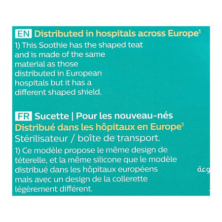 Avent Newborns Soothers, For 0-6 Months, 2-Pack, SCF099/20 - Image 4