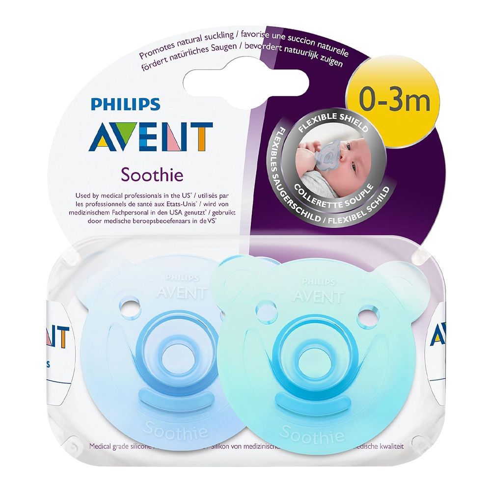 Avent Soothie Soothers, For 0-3 Months, 2-Pack, SCF194/01 - Image 2
