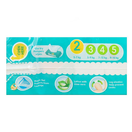 Pampers Skin Comfort Newborn Diapers, No.2, 3-7 Kg, 35-Pack - Image 2