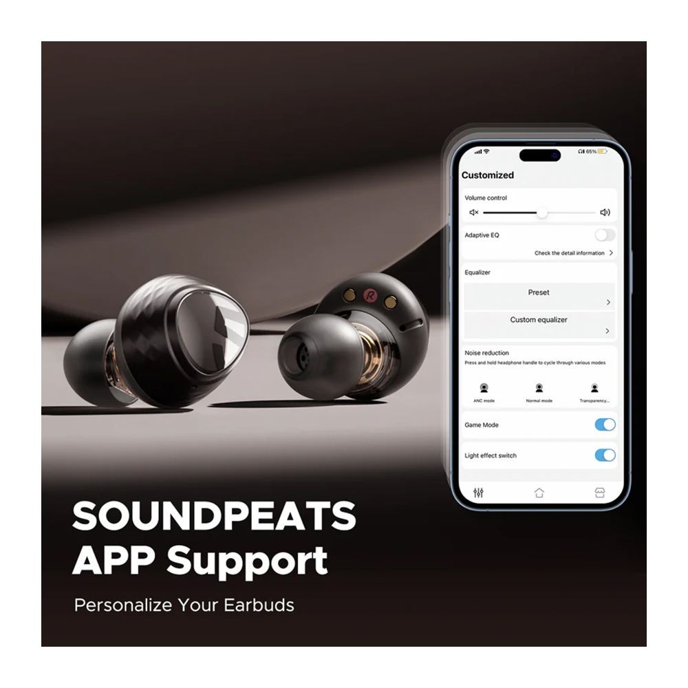 Soundpeats Engine 4 Hi-Res Audio Wireless Earbuds, 43 Hours Playtime, Noise Reduction From Calls - Image 8
