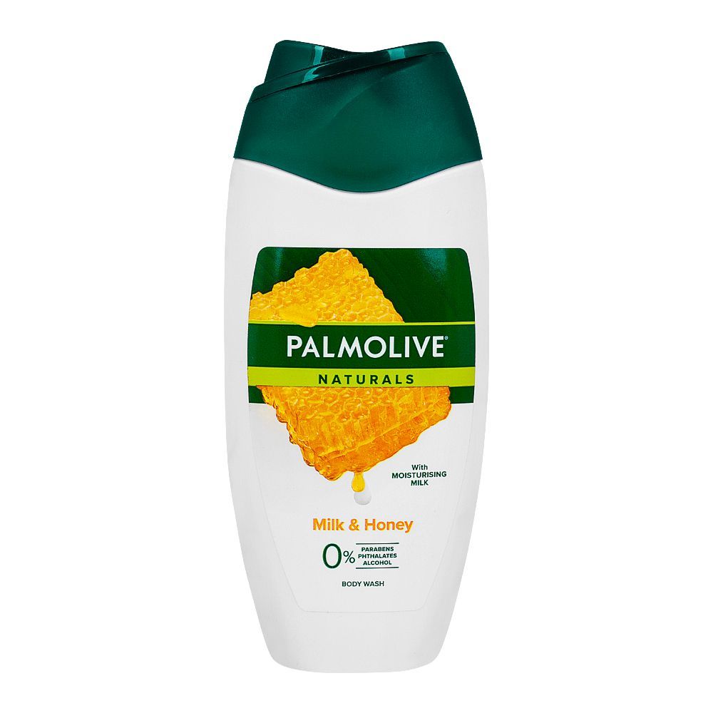 Palmolive Naturals Moisturizing Body Wash With Milk & Honey, 0% Parabens, 225ml - Main Image