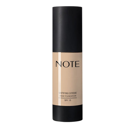 J. Note Mattifying Extreme Wear Liquid Foundation, SPF 15, 30ml, 01 Beige - Image 2