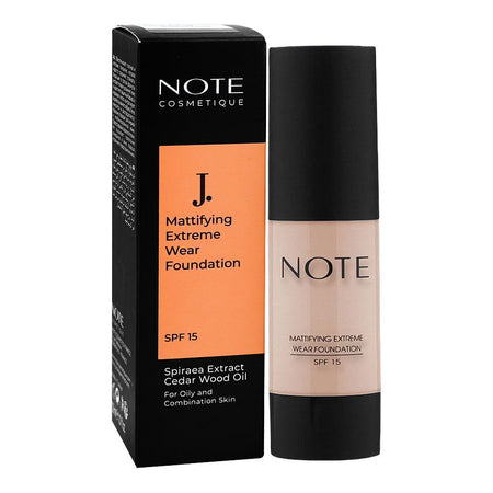 Junaid Jamshed J. Note Mattifying Extreme Wear Foundation, 103 Pale Almond, 30ml - Main Image