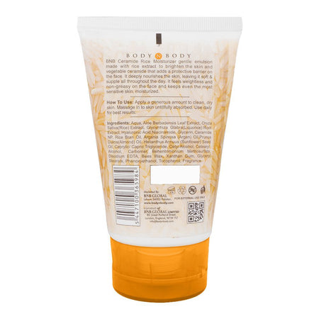 BNB Organic Ceramide Rice Moisturizer, Paraben and Sulfate Free, Dermatologist-Tested, 120ml - Image 2