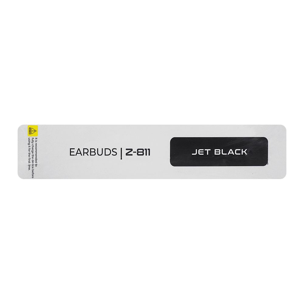 Zero Quad MIC ENC Wireless Earbuds, Z-811, Jet Black - Image 5