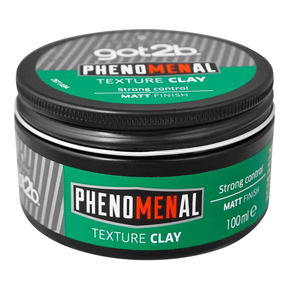 Schwarzkopf Got2b Phenomenal Strong Control Matt Finish Texture Clay, 100ml - Main Image