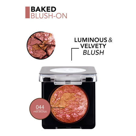 Flormar Baked Blush-On 044 Pink Bronze, 4g - Image 5