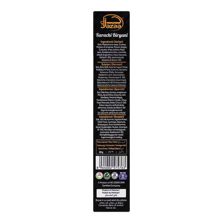 Jazaa Karachi Biryani Masala, 60g - Image 3