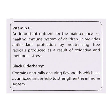 Nutrifactor Yum-C Syrup, 120ml - Image 4