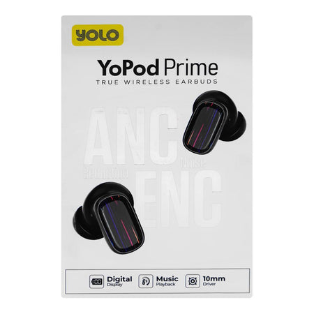 Yolo Ultron Smart Watch Black & Brown with YoPod Prime Earbuds - Image 5