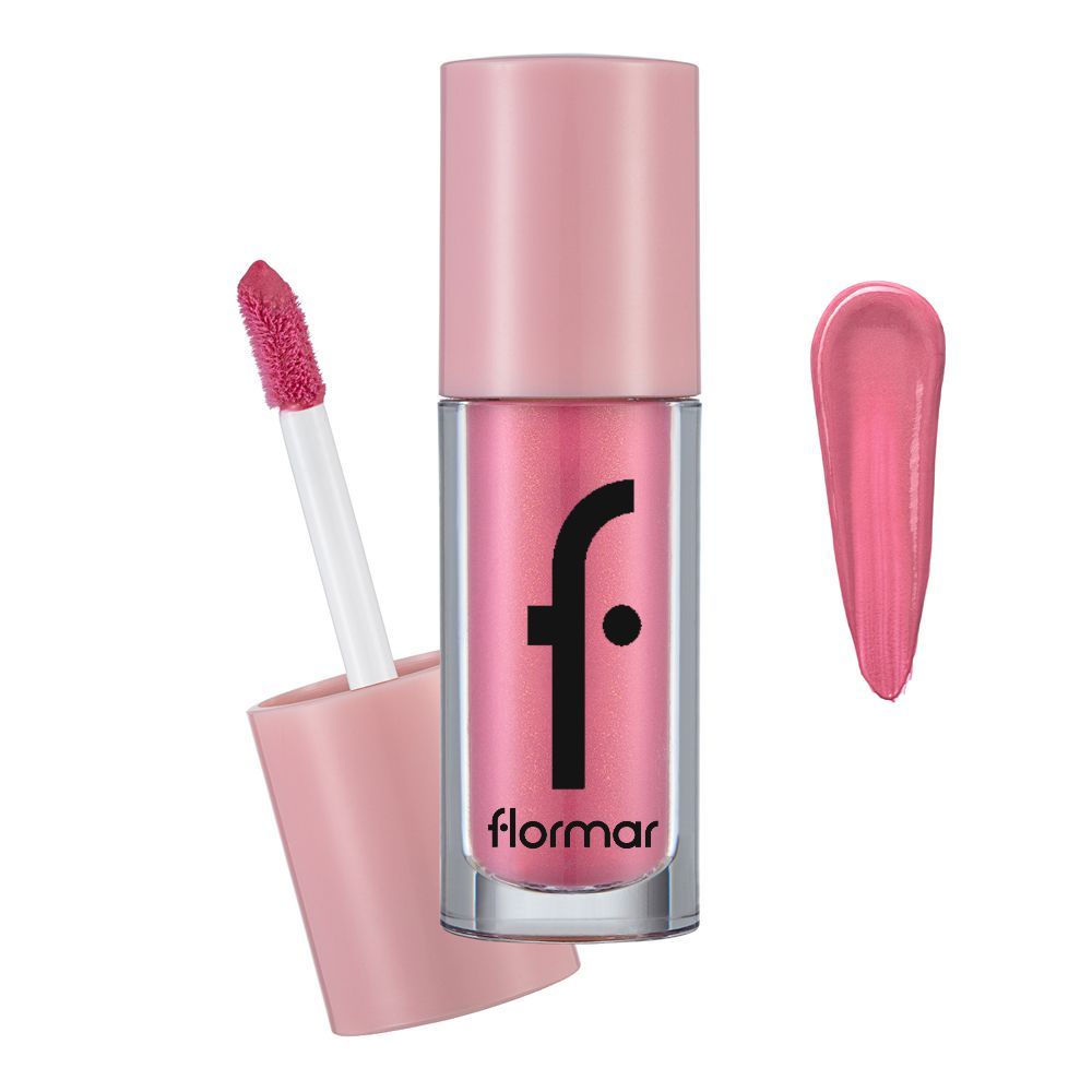 Flormar Mood Booster Blush, Liquid Blush, Doe-foot Applicator, Immortal Flower, 4ml, 002 - Main Image