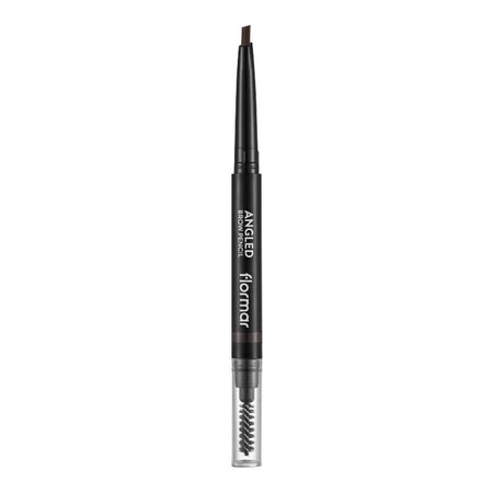Flormar Angled Brow Pencil, Eyebrow Pencil, For Fuller & shaped Look, Dark Brown, 0.28g, 04 - Image 2