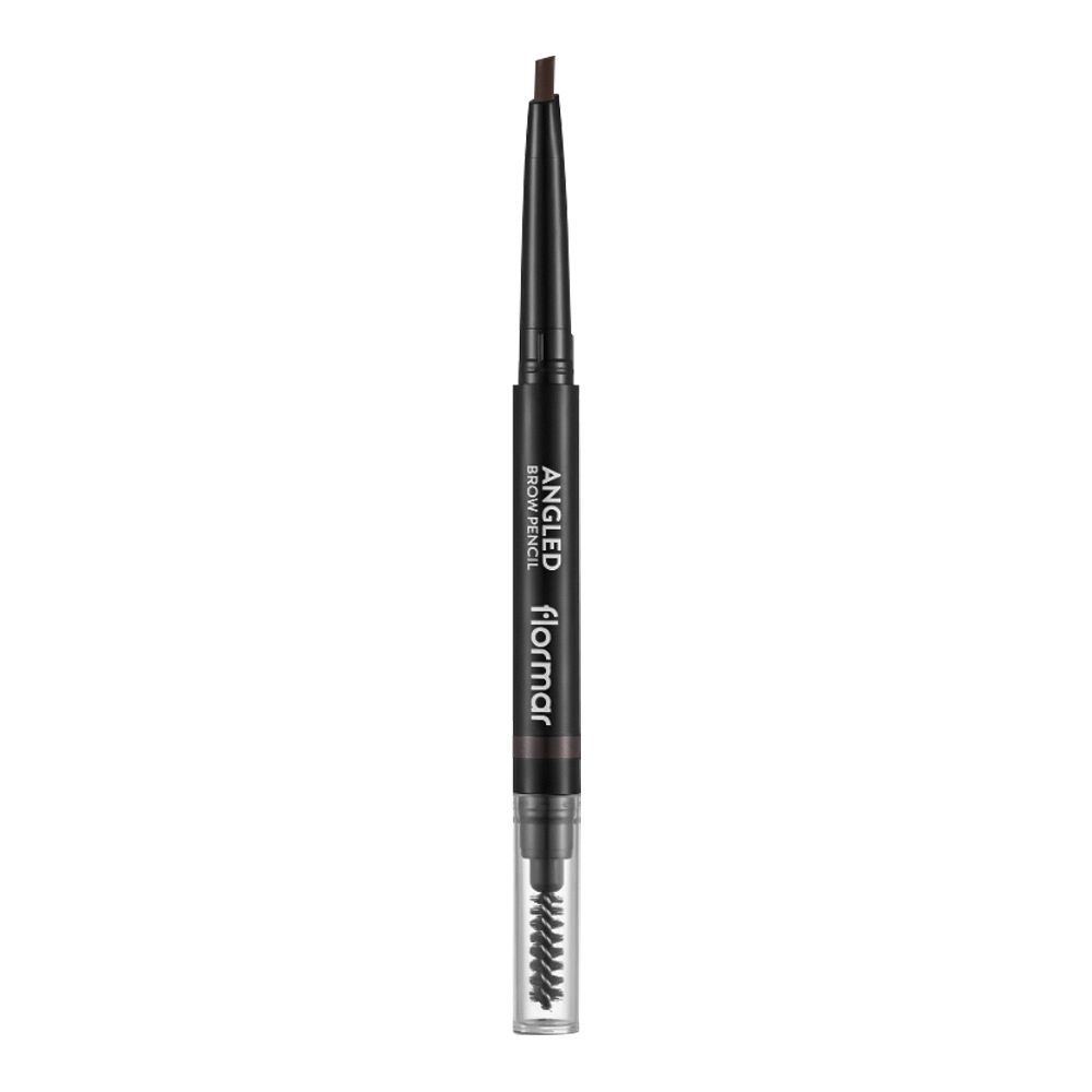 Flormar Angled Brow Pencil, Eyebrow Pencil, For Fuller & shaped Look, Dark Brown, 0.28g, 04 - Image 2