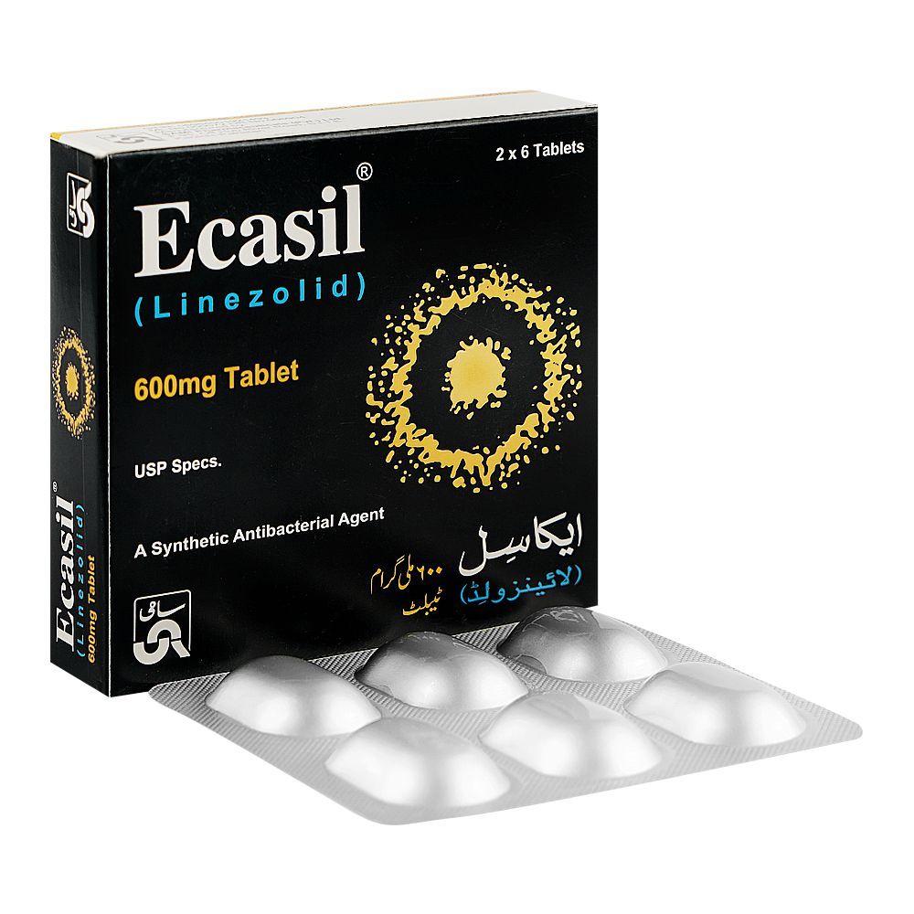Sami Pharmaceuticals Ecasil Tablet, 600mg, 2 X 6-Pack - Main Image