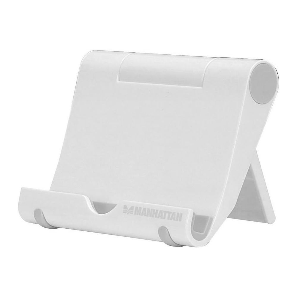 Manhattan Portable Tablet Stand, Mobile & Tablet Holder, White, 453707 - Main Image