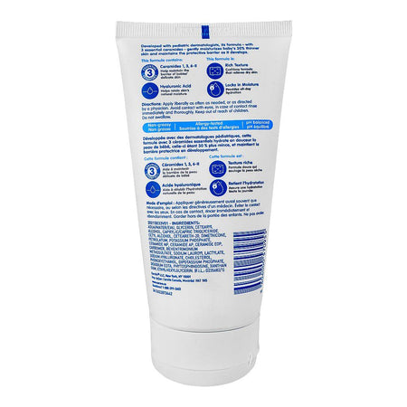 CeraVe Baby Moisturizing Cream, With Ceramides, Hyaluronic Acid, Paraben-Free, 142g - Image 2