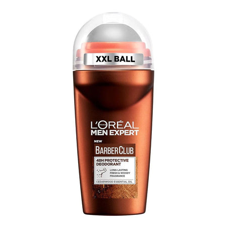 L'Oreal Paris Men Expert Barber Club 48-hour Deodorant Roll-On, For Men, 50ml - Main Image