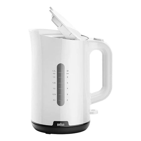 Braun Breakfast1 Kettle, 360 Rotating Base, Limescale Filter, 1.7L, BPA-Free, 2200W, WK-1100WH - Image 2