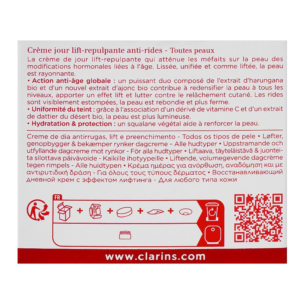 Clarins Multi Intensive Jour Super Restorative Day Cream, Lifts, Replumps, 50ml - Image 3