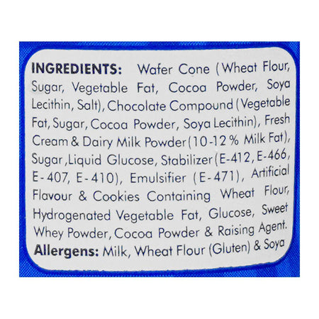 Hico Swirl's Cookie's & Cream Cone, 100ml - Image 4