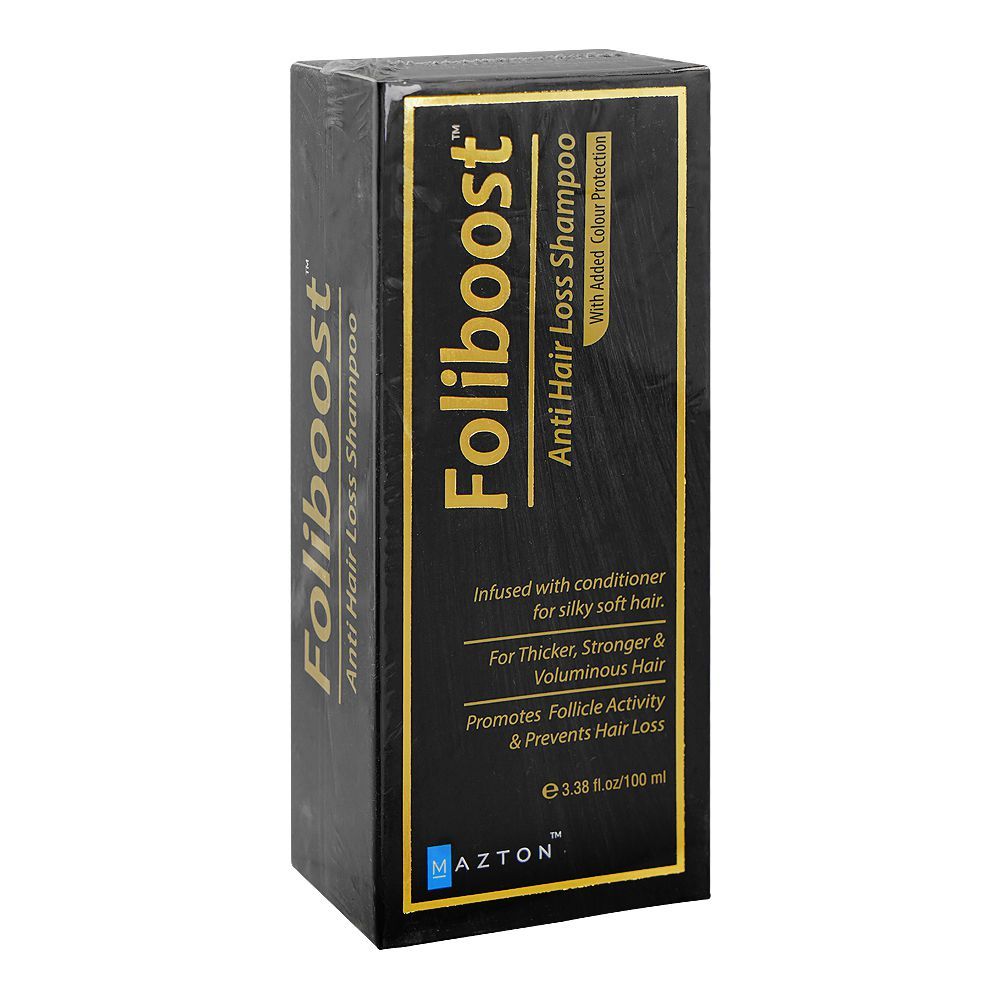 Foliboost Anti Hair Loss Shampoo, 100ml - Main Image