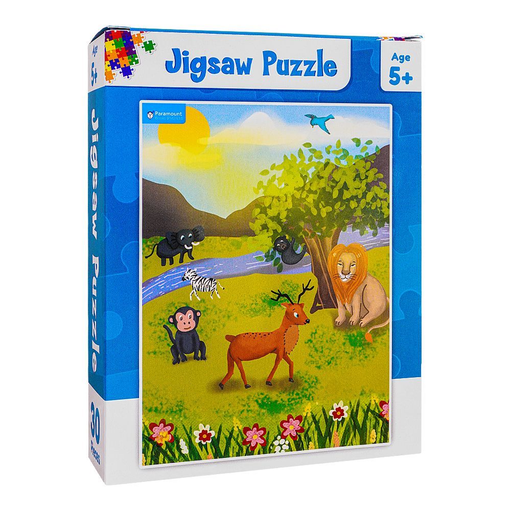 Jigsaw Puzzle 5+ Book, Age 5+, 30-Pieces - Main Image