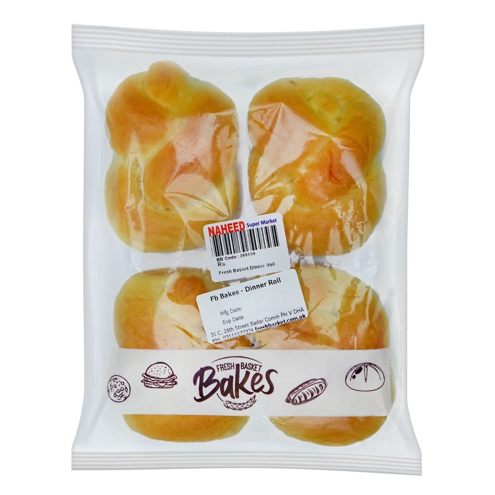 Fresh Basket Dinner Roll, 4-Pack - Main Image