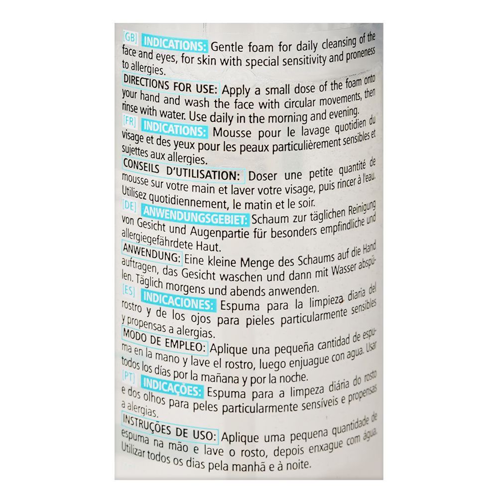 Pharmaceris Puri-Sensilium Face and Eye Cleansing Soothing Foam, For Sensitive Skin, 150ml - Image 3