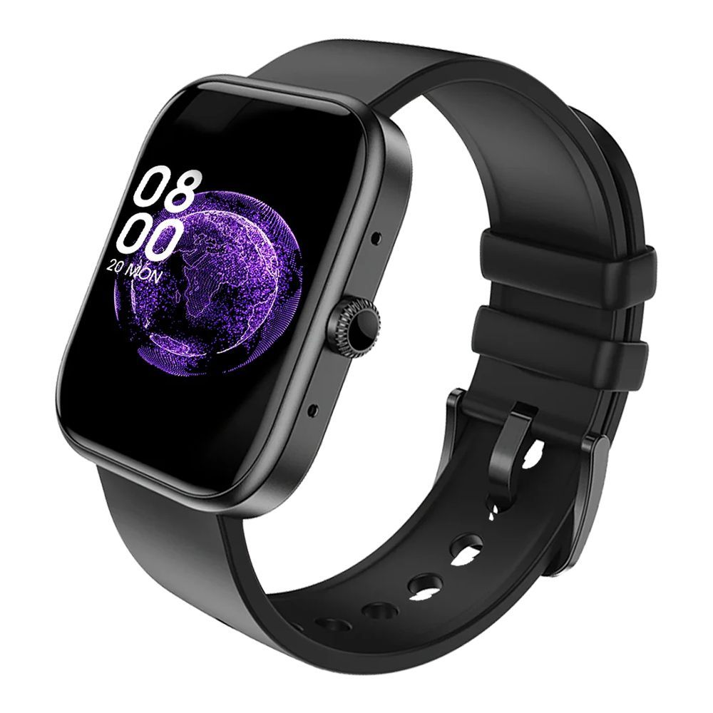 Zero Ignite Advanced Bluetooth Calling, 1.83" TFT HD Display, Black Strap, Zinc Alloy BT Calling, Smart Watch - Main Image