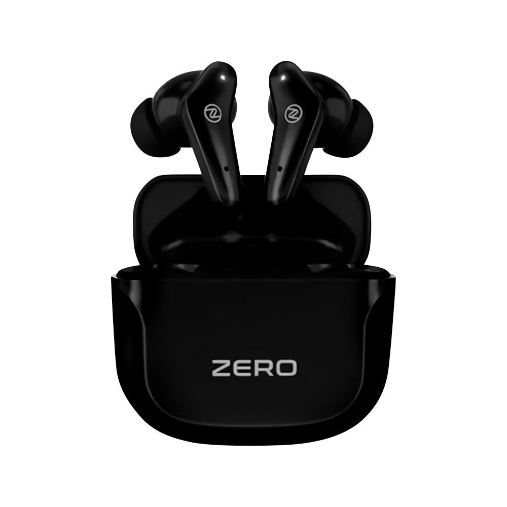 Zero Quantum Z Buds True Wireless Earbuds, Jet Black - Main Image