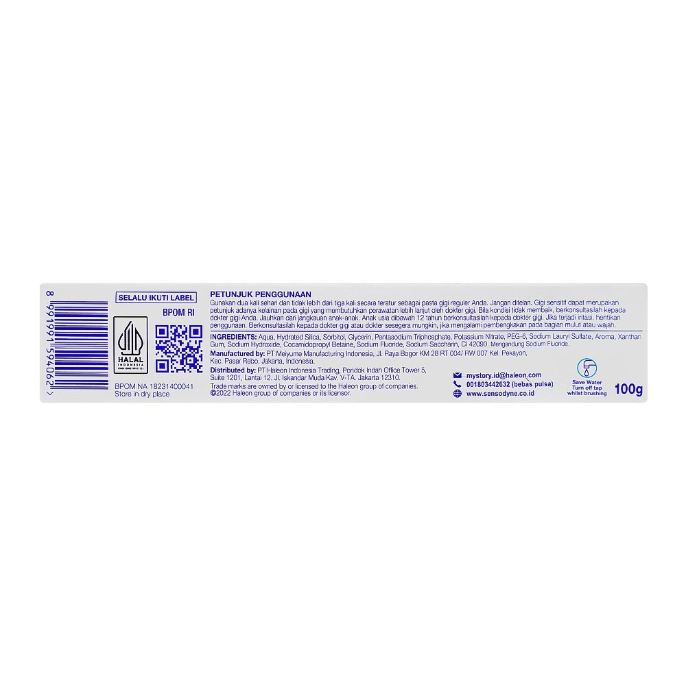 Sensodyne Deep Clean Toothpaste, Thai, 100g - Image 7